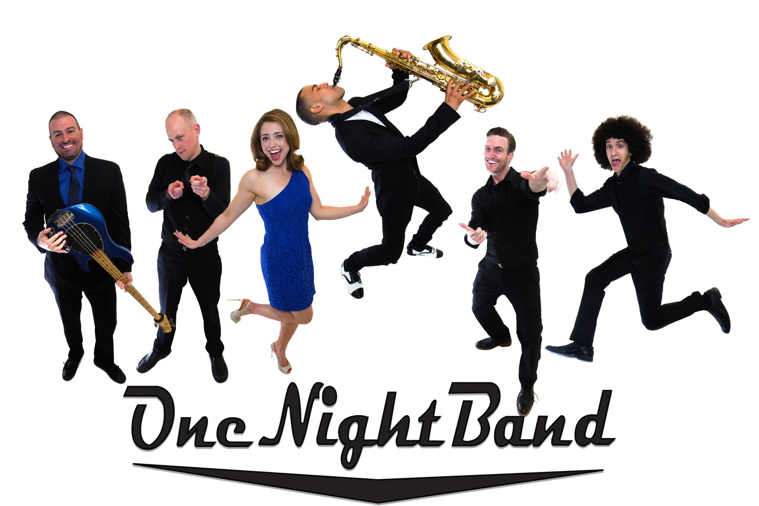 Members of One Night Band.