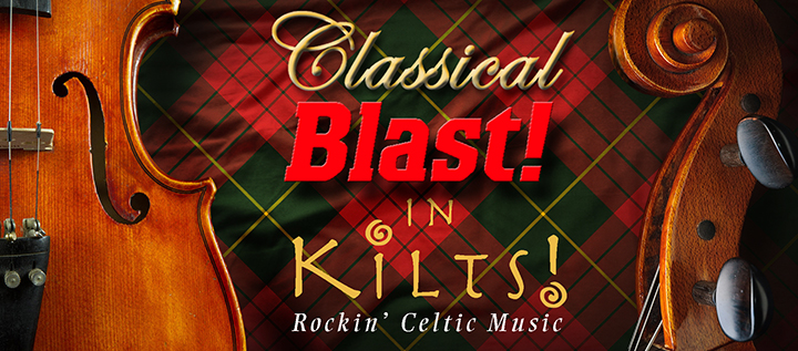 Classical Blast in Kilts logo.