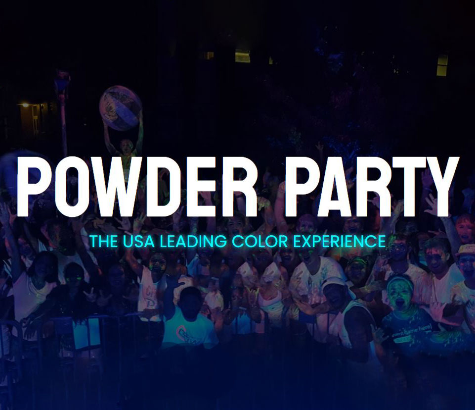 Powder Party logo by Operation Glow