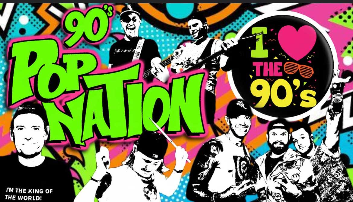 90s Pop Nation logo.